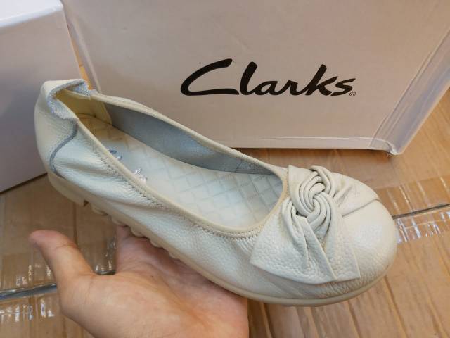 Clarks radial ulir / sepatu clarks kulit / sepatu kulit