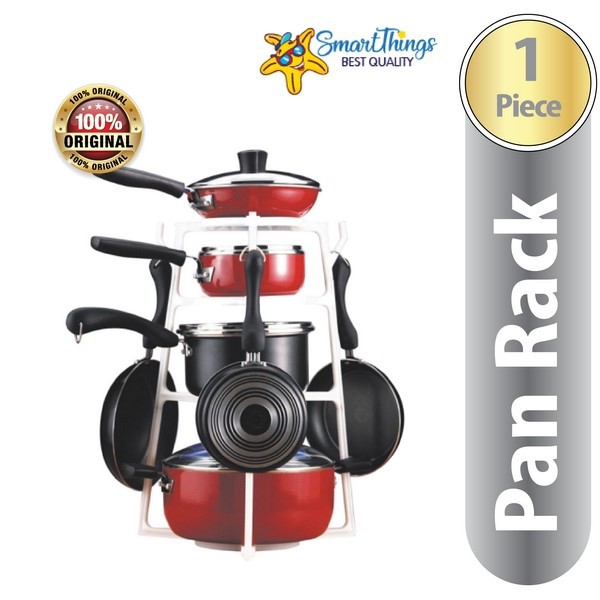 RAK PANCI 4 SUSUN  | PAN TREE POT | RAK PANCI HOLDER ORGANIZER |RAK PANCI DAN WAJAN | RAK WAJAN#05