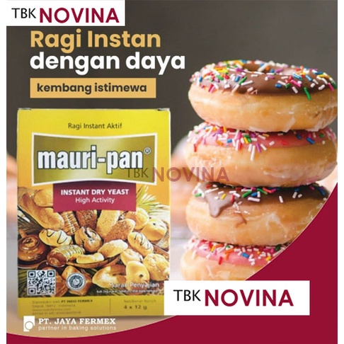 

FERMIPAN MAURIPAN/ RAGI KERING INSTANT 11GR X 4 SACHET