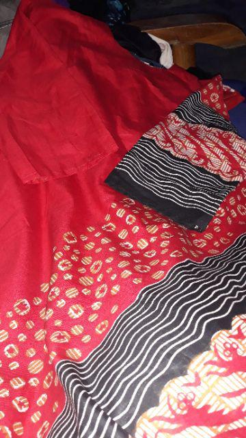 Tunik Batik Lancip Wanita Modern Terbaru