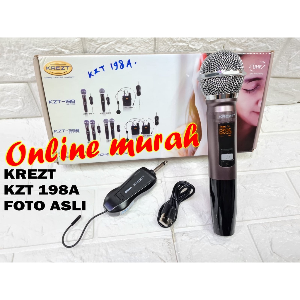Mic Krezt KZT 198 ada 3 jenis tipe 198A 198B 198C 3 pilihan