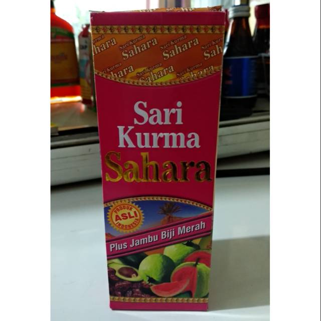 

Sari Kurma sahara plus jambu biji Merah