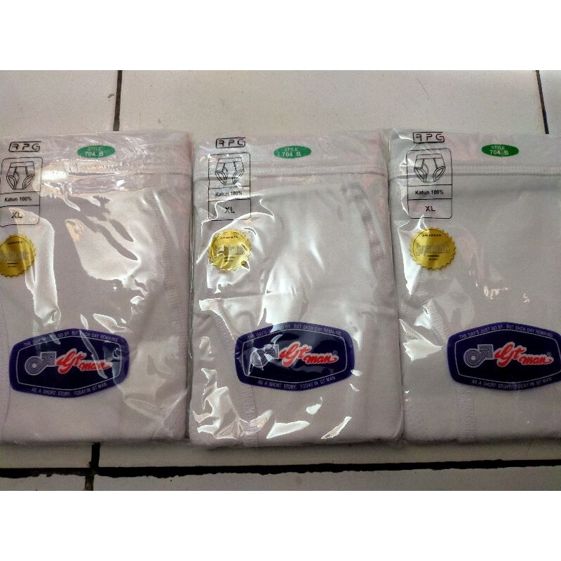 CELANA DALAM GT MAN PUTIH 704 B / CD GTMAN 704B PUTIH / CD PRIA GT MAN
