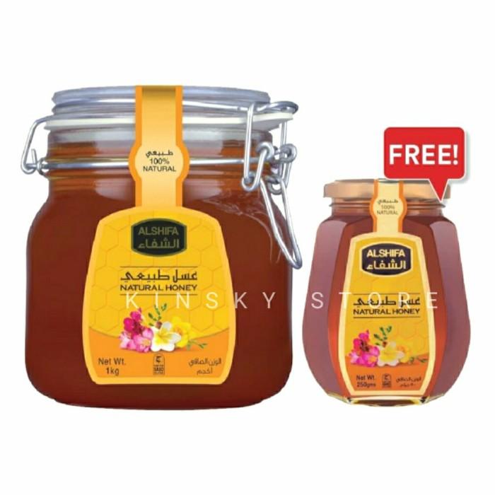 

Madu Al shifa 1kg Free Al Shifa 250gr ORIGINAL