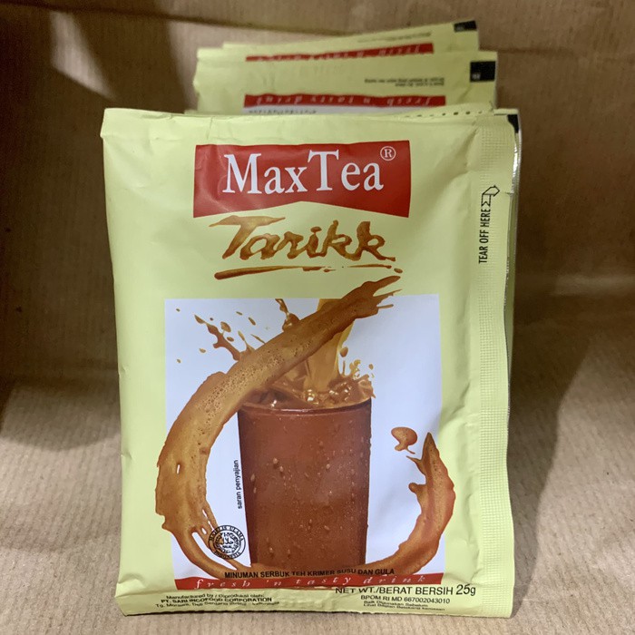 

Max tea teh tarik (10 sachet x 25 gr)