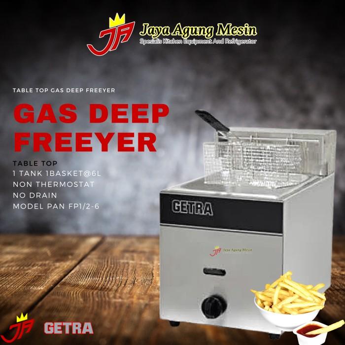 Getra Gas Deep Fryer Type Gf-101G/Penggorengan Gas/Gas Deep Fryer