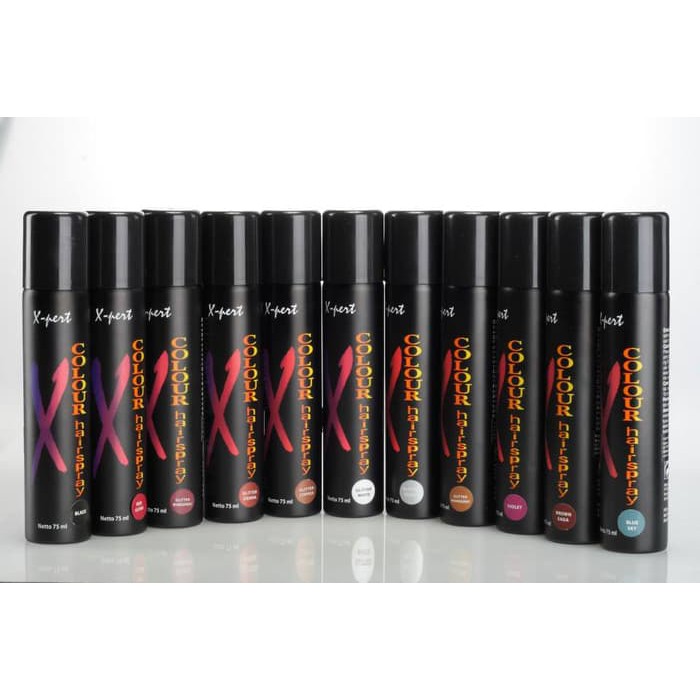 X-PERT COLOR HAIR SPRAY pewarna rambut temporary