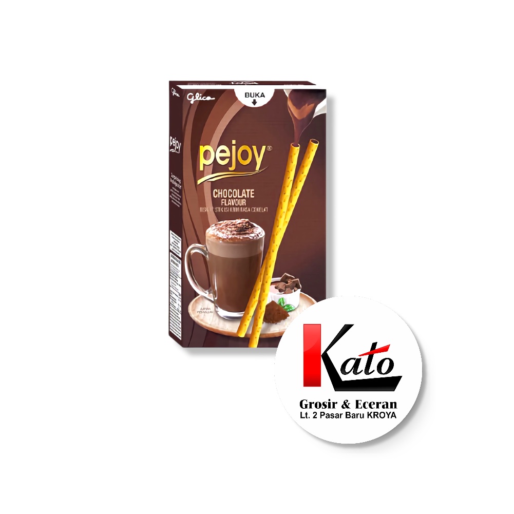 

Glico Biscuit Pejoy Chocolate 37gr Biskuit Stick Panjang Rasa Coklat