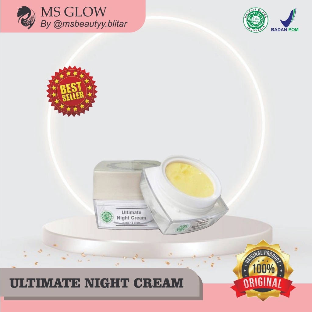 MS GLOW Cream Malam Ultimate