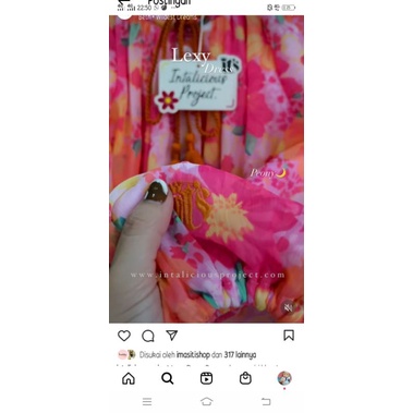 lexy dress poeny by intalicious