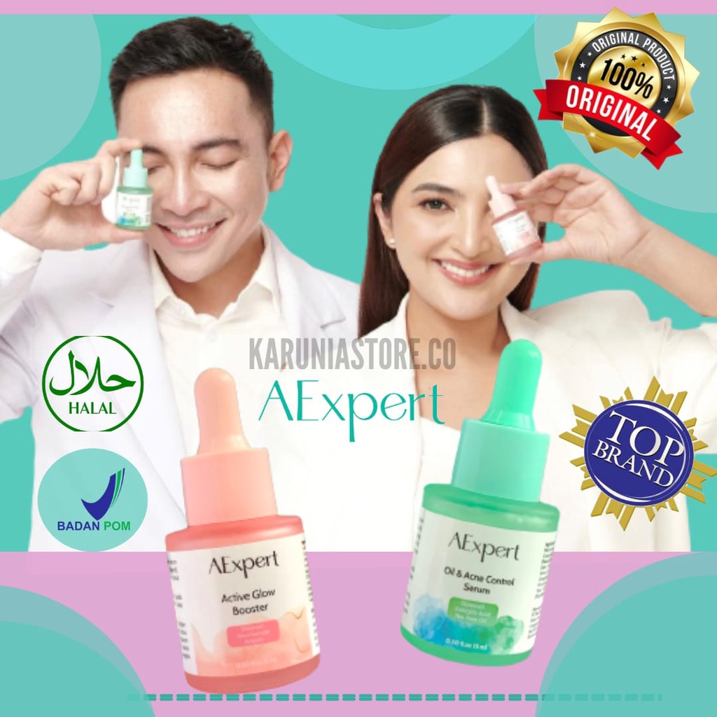Aexpert expert Serum Glowing Skin Booster - Acne Oil Control Serum by Ashanty & dr ekles Kosmetik Pe