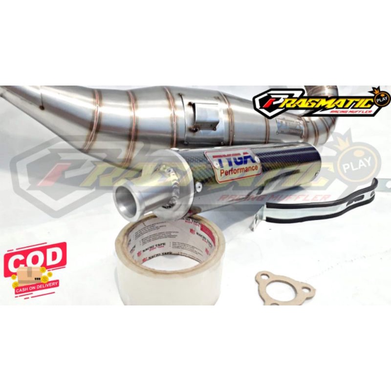 Knalpot Ninja R RR SS KRR Tyga Type Pustep STD / Knalpot Ninja R RR SS KRR fullstainles/Knalpot Ninj