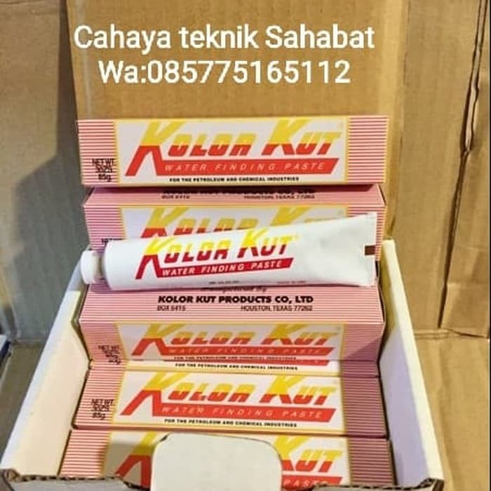 kolor kut water finding paste/pasta air/kolor kut air