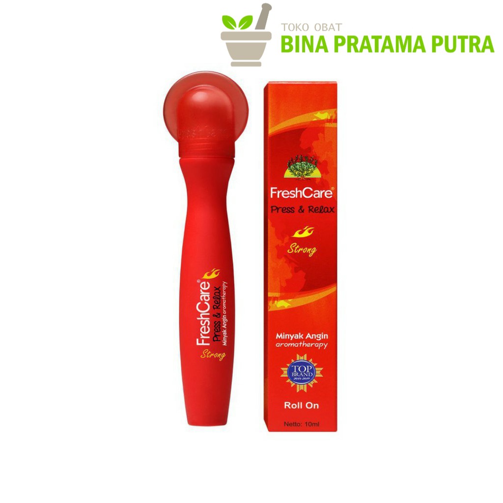 FreshCare Kerokan Press & Relax Strong 10 Ml Kerokan Minyak Angin