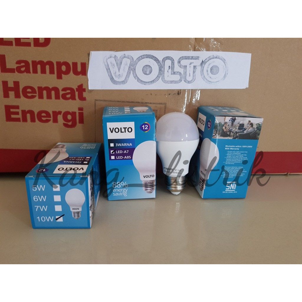 Lampu LED Bulb 10W Volto LED-A7