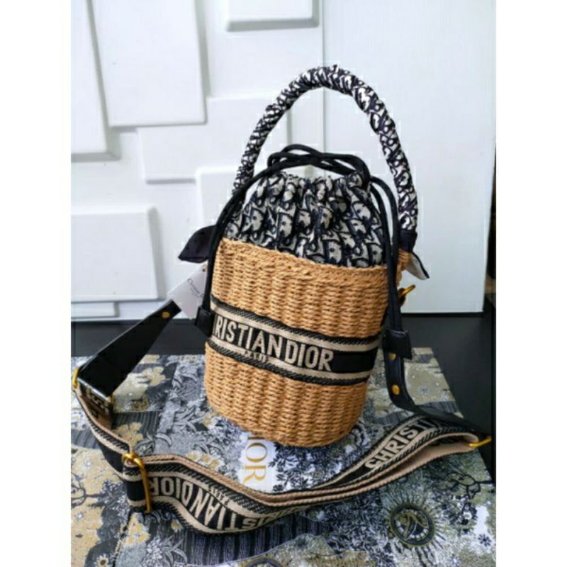 Tas Christian DIOR Tas Rotan Tas Dior