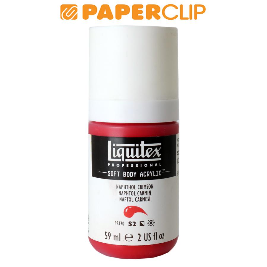 

ACRYLIC SOFT BODY LIQUITEX 1959292 NAPTHOL CRIMSON