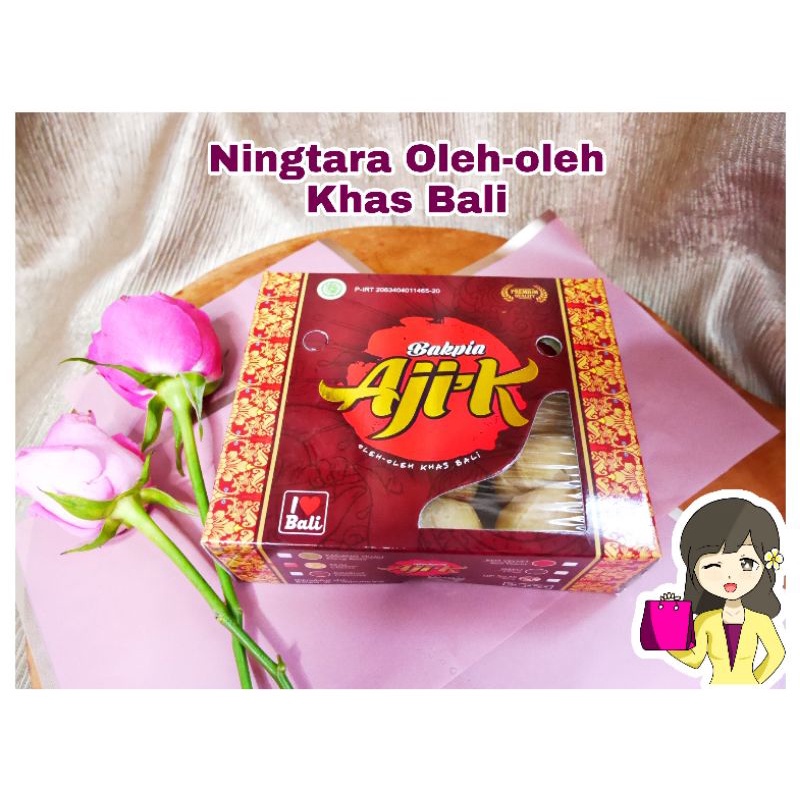 BAKPIA AJIK ASLI KRISNA OLEH-OLEH KHAS BALI ISI 15 PCS (RASA COKLAT, KEJU, KACANG HIJAU)