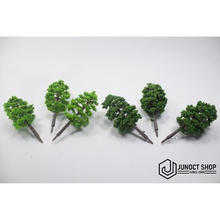 MAKET POHON HIJAU  MUDA  TUA 7CM MINIATUR DIORAMA FIGURE 