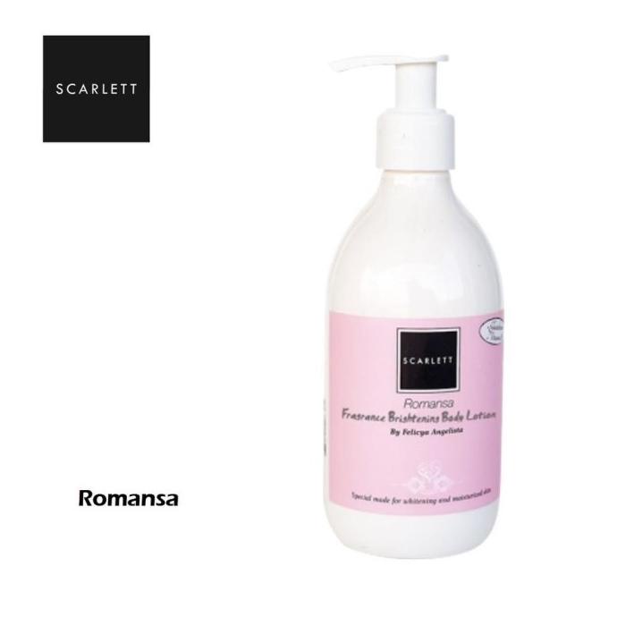 SCARLET WHITENING BODY LOTION ROMANSA ORI BPOM | LOTION BRIGHTENING