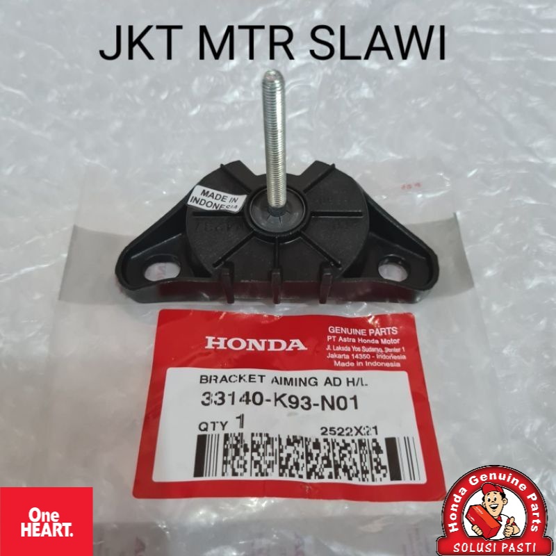 MURAH Bracket baut setelan lampu depan scoopy esp K93 asli honda 33140 K93 N01