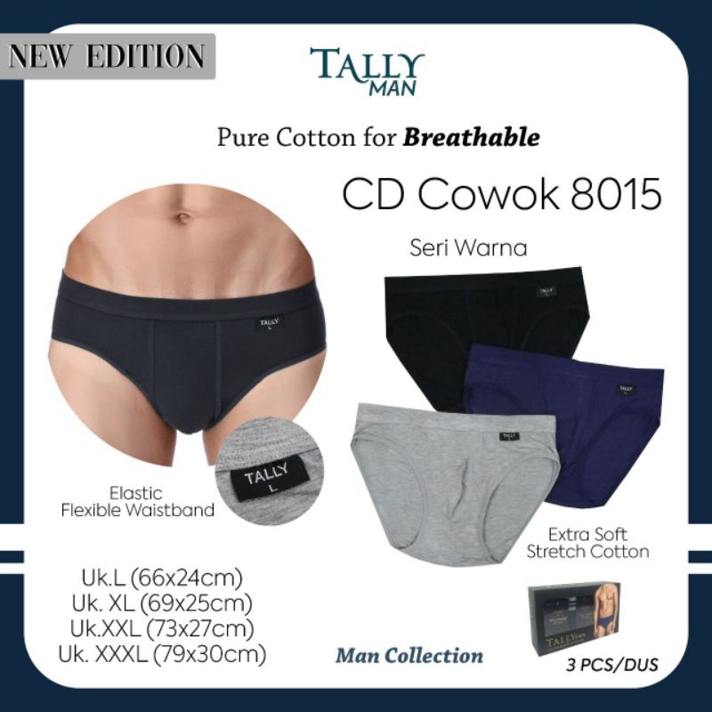 TALLY MAN 8015 CELANA DALAM COWOK CD PAKAIAN DALAM PRIA - BUNGALILY
