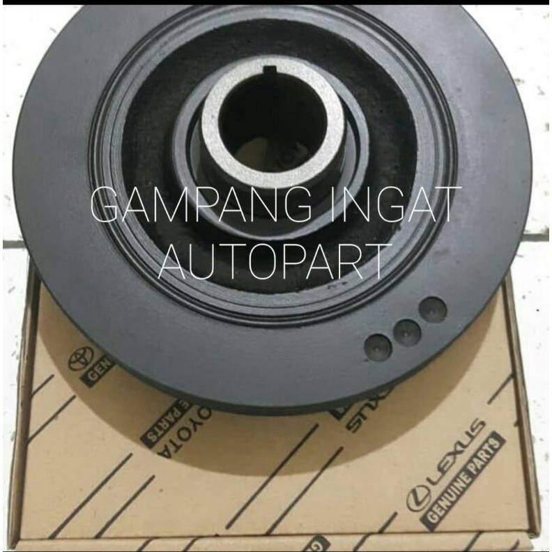 Pully Kruk As Pully Ker As Damper Pulley Crankshaft Toyota Rino 14B 14 B Rino