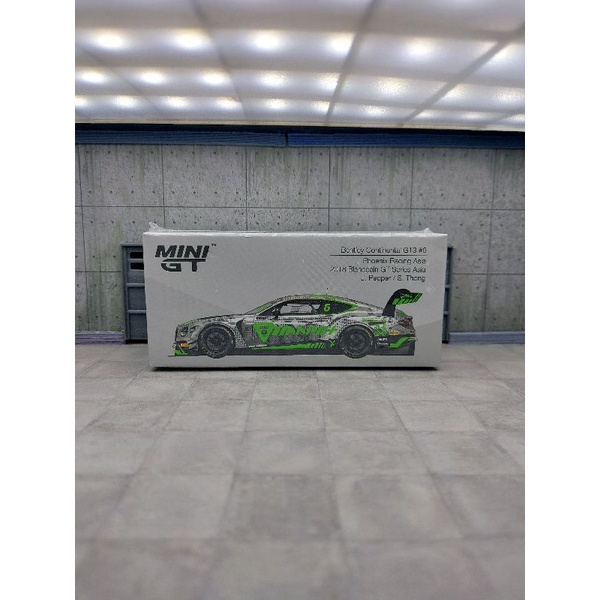 Mini GT Bentley Continental GT3 #6 Blancpain Race GT Asia Series Aape Aape+ MiniGT 222 Pop Race