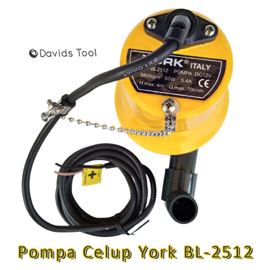 Submersible Pump Pompa Air Celup Kolam Ikan York 12 V