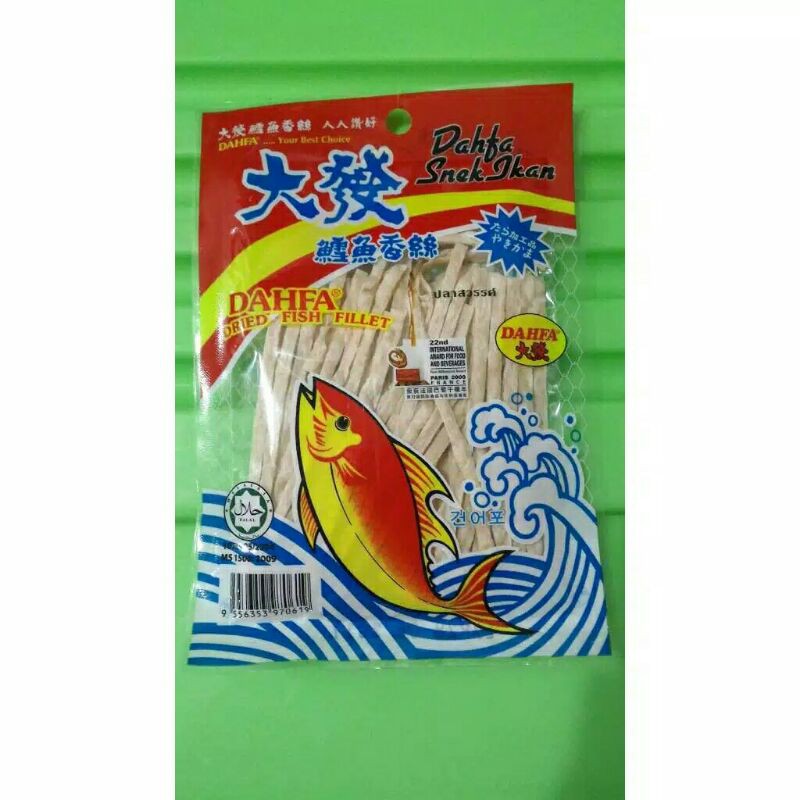 

Fortuneworld.id Makanan Ringan / Snack Juhi Dahfa Snek Ikan / Dried Fish Fillet 12gr