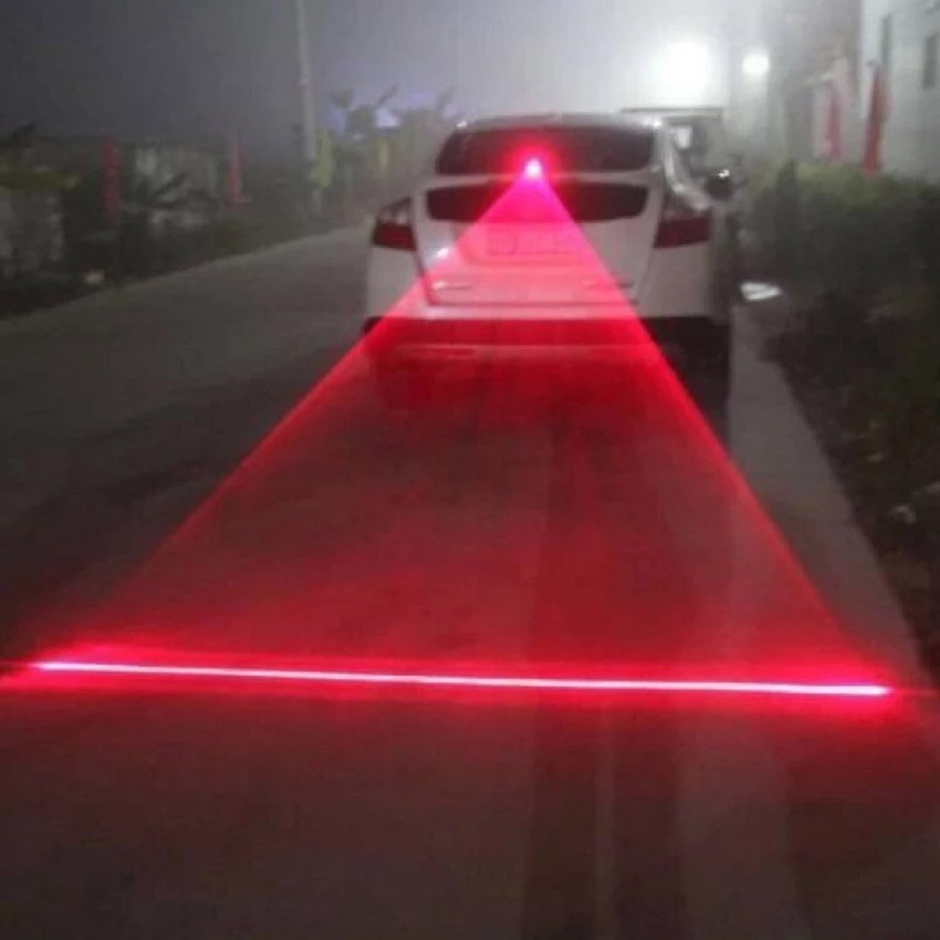 Laser Fog Lamp Lampu Kabut Belakang Mobil Lampu Rem Motor Anti Tabrakan Car Laser Fog Light