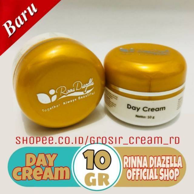 Cream Siang / Cream malam Rinna Diazella/Cream RD/day cream rinna/night Cream rinna