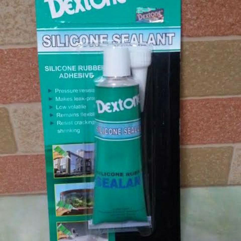 

Lem Kaca Silikon Sealant Dextone 70 gram