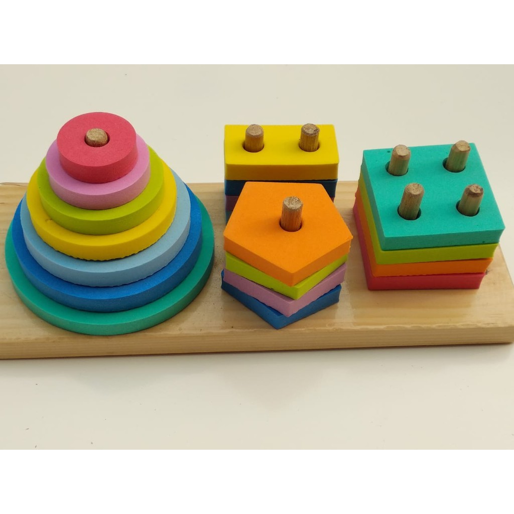 Mainan Edukatif / Edukasi Anak / Mainan Kayu - Puzzle