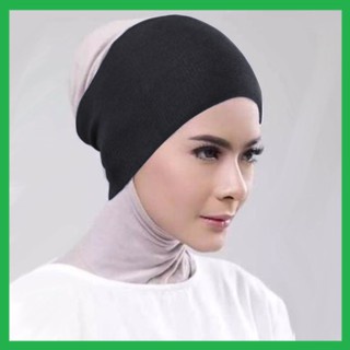 CIPUT RAJUT BANDANA / Bando Ciput Rajut Dalaman Jilbab Hijab Anti Pusing COD