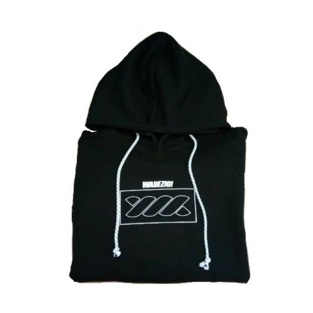 Hoodie wadezig hitam terbaru