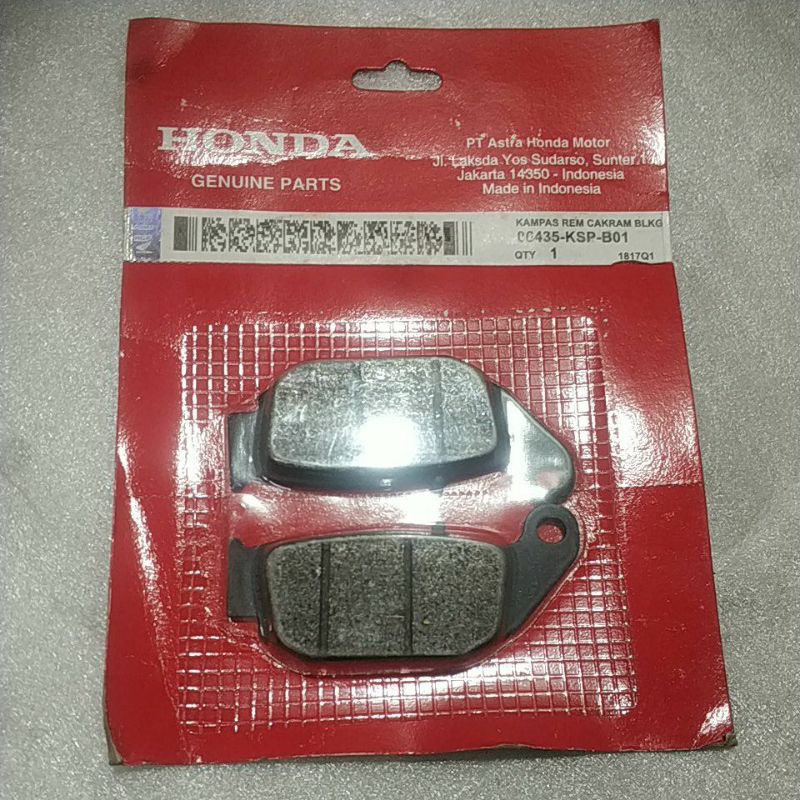 Kampas rem Cakram tromol roda belakang Mega pro Mono monoshock robot Sonic all CBR CB150R lama new L