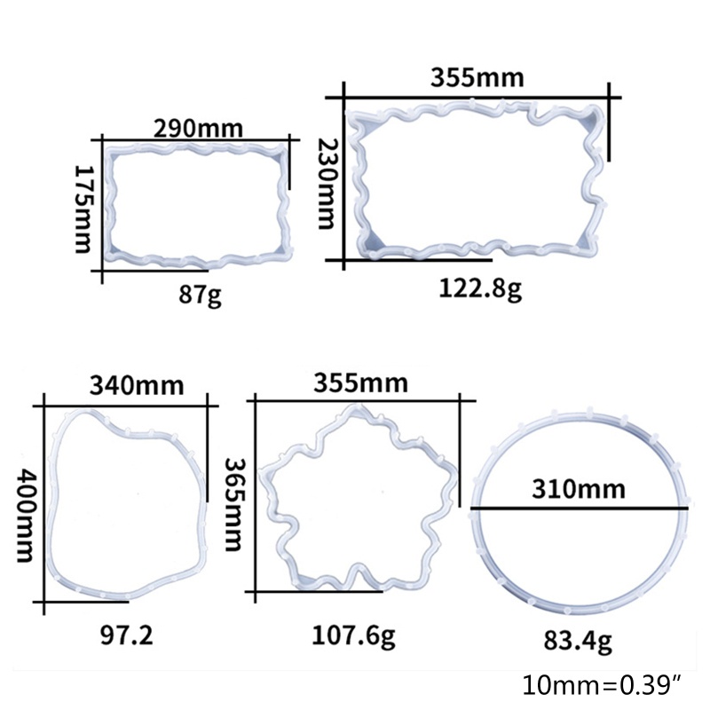 Siy Cetakan Resin Epoksi Diy Bahan Silikon Untuk Kerajinan Tangan