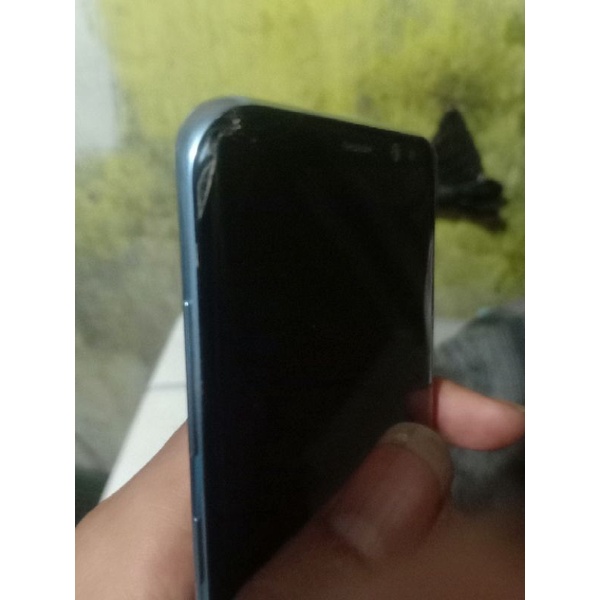 lcd plus frem ori copotan garansi samsung s8 plus bagian atas ada yg gompel sedikit