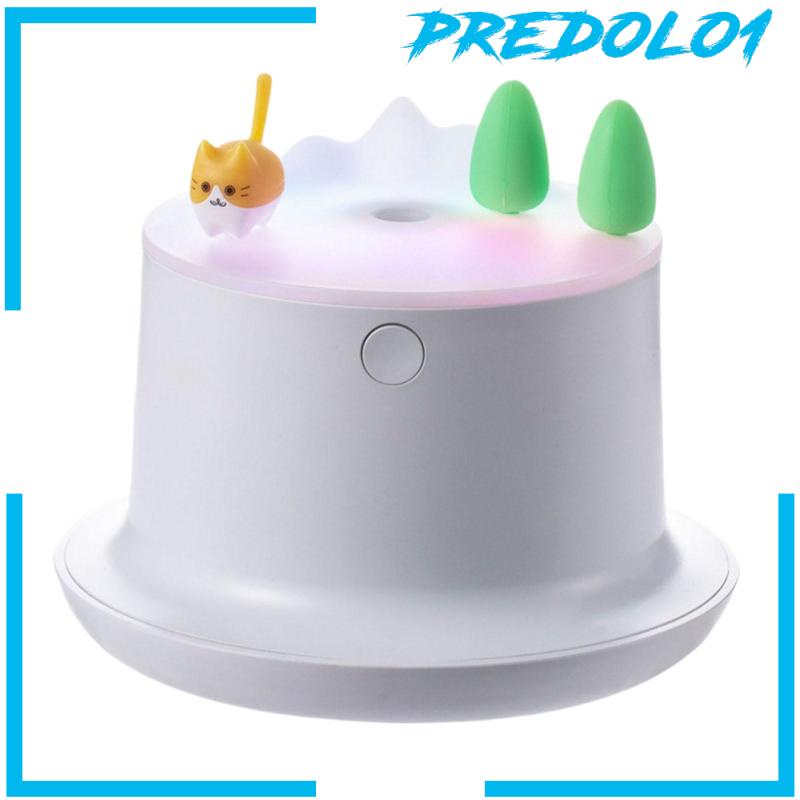 (Predolo1) Air Humidifier / Diffuser Aroma Terapi Dengan Lampu Malam Untuk Rumah
