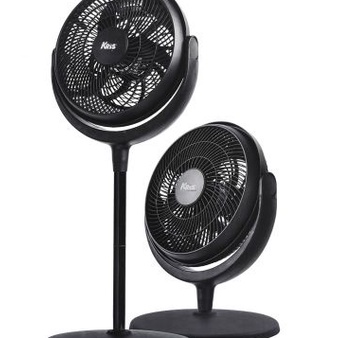 Kipas Angin Lantai 2 In 1 15750 - Hitam Merek Krisbow
