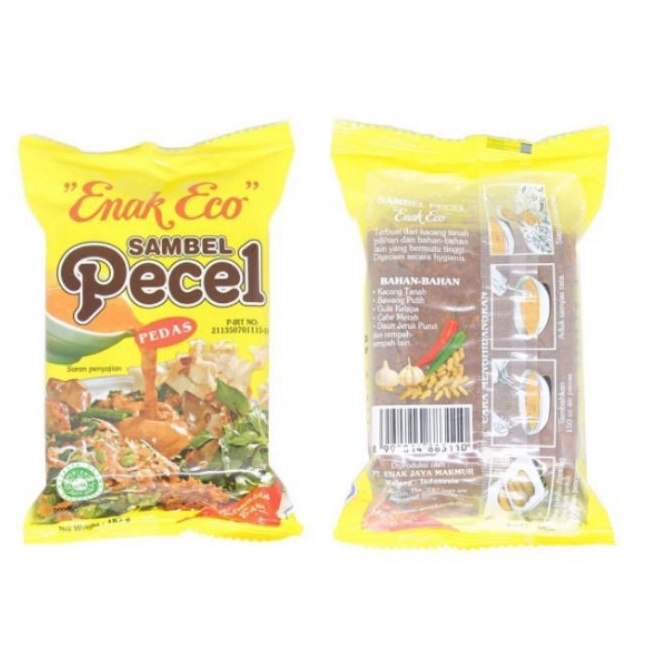 

Enak Eco Sambel Pecel Pedas 185g