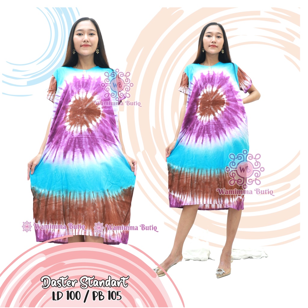 Daster Batik Murah Baju Tidur Batik Murah Adem Nyaman Daster Batik Pekalongan Daster Yukensi-Pelangi2-BUC