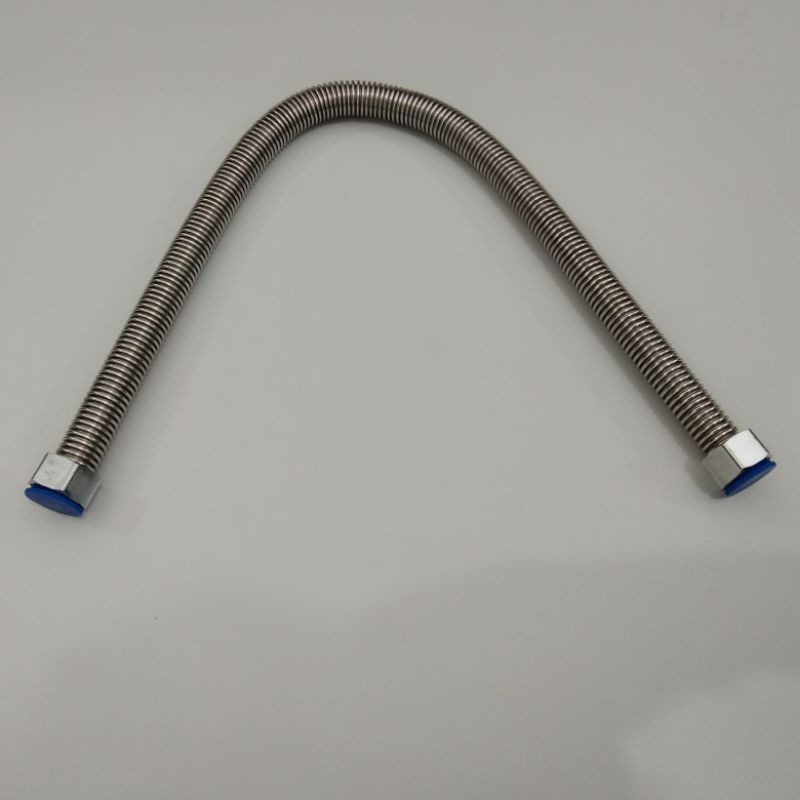 SELANG AIR PANAS /Hot Water Hose selang flexible kaku air panas 50cm Stainless Steel