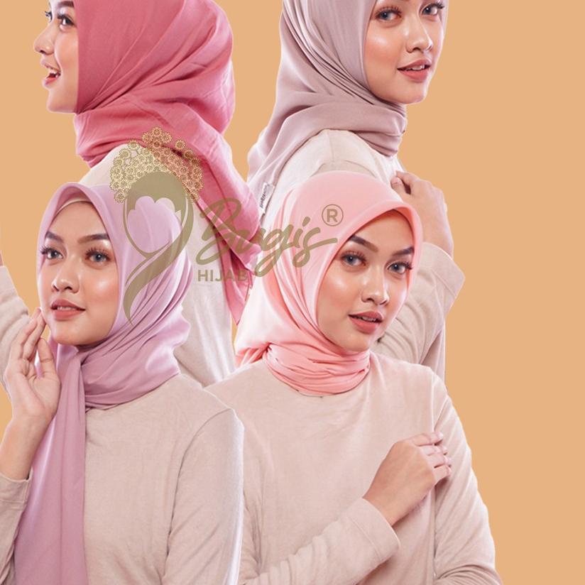 ✺ Bugis Hijab - Hijab Bella Square - Hijab Segi Empat ♞