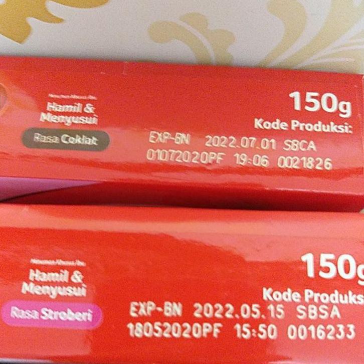 

[KODE 66] SGM Bunda Rasa Coklat dan Stroberi 150gram Exp 2022