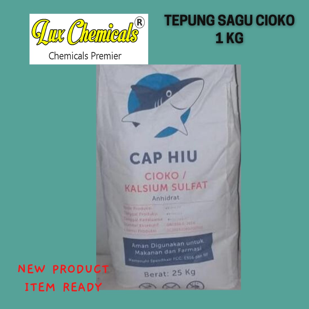 CIOKO CAP HIU BERAT 1 KG BEST PRODUCT FOOD GRADE KEMASAN REPACK