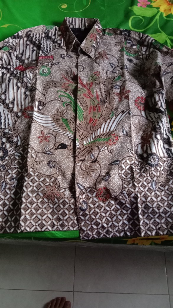 [full Furing] Kemeja Batik Pria Lengan Panjang Sasmakha Bahan Katun Sragenan By Kanaya