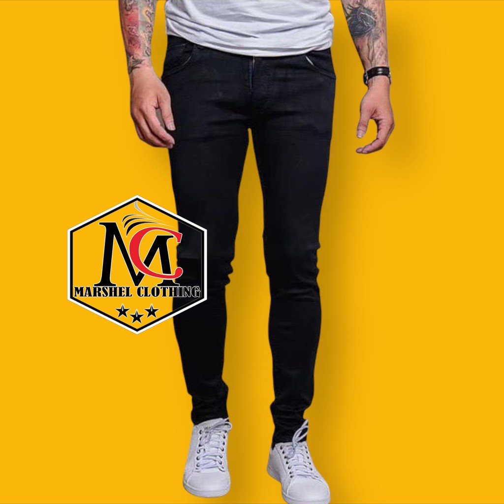 RCL -  Celana Jeans Putih Original TS DENIM99 Panjang Skinny Pria Cowok Pensil Premium S.M.L.XL 27 s/d 34