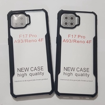 CASE FUSION ARMOR SHOCKPROOF OPPO RENO 4F SOFTCASE - FA